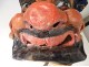 Large carnival head mask papier mache marine character XIXth century