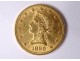 Gold coin 10 US dollars America United States Liberty Aigle 1899 Philadephie