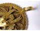 18 karat solid gold jewelry pendant with filigree antelope impala 34,34gr twentieth