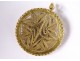 18 karat solid gold jewelry pendant with filigree antelope impala 34,34gr twentieth