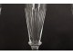 Series 6 champagne flutes cut crystal Saint-Louis model Caton XIXth