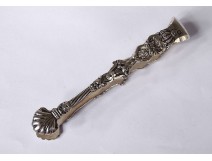 Small cariatide sterling silver sugar tongs Minerva Ernest Eschwege XXth