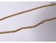 18k solid gold jewelry necklace chain 4.62gr twentieth century