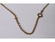 18k solid gold jewelry necklace chain 4.62gr twentieth century