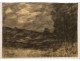 Charcoal Jura Lake Landscape by Augustus Pointelin nineteenth