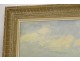 HST painting Raymond Lecourt harvest haymaking campaign cart twentieth