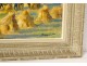 HST painting Raymond Lecourt harvest haymaking campaign cart twentieth