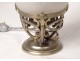 Night light glass paste bronze silver Art Deco twentieth century