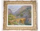 HST landscape painting Arrufat cévennes Thueyts Ardèche Pont Percé XXth