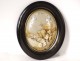 Oval Reliquary Judea Cave Milk Nativity Lazarus Carmel Nazareth XIXth