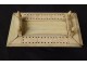 Domino box carved bone box work pontoon convict nineteenth century