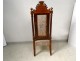 Rio rosewood armchair arms coat of arms alliance Brittany XIXth