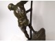 Large bronze sculpture Jean Verschneider Founder effort LNJL Paris XXth