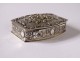 835 German solid silver snuffbox Albo Alfred Bodemer 40gr XXth