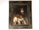 Rare HSP painting portrait King France Charles VIII Rex Galiae Amboise XVè