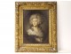 HSP portrait Lady Mulgrave Cholmley from apr. Gainsborough 18th Carved Frame