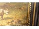 Pair HSP orientalist paintings E. Fromentin Arab horsemen XIXth