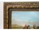 Pair HSP orientalist paintings E. Fromentin Arab horsemen XIXth