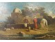 Pair HSP orientalist paintings E. Fromentin Arab horsemen XIXth