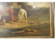 Pair HSP orientalist paintings E. Fromentin Arab horsemen XIXth