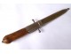 Dagger hunting dagger wood metal Sweden Dahlgren Eskilstuna XIX