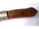 Dagger hunting dagger wood metal Sweden Dahlgren Eskilstuna XIX