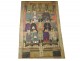 Fabric painting 11 Chinese ancestors Mandarin dignitaries China XIXth century