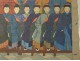 Fabric painting 11 Chinese ancestors Mandarin dignitaries China XIXth century