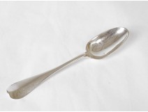 Sterling silver rat tail spoon Farmers General 18th