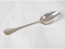 Sterling silver rat tail spoon Farmers General 18th