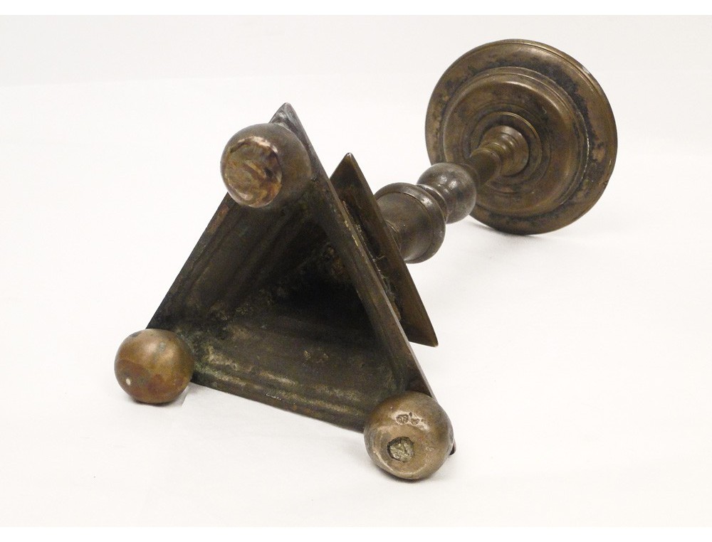 ANCIEN BOUGEOIR FLAMBEAU Bronze doré ouvragé du 19e EUR 49,00 - PicClick FR
