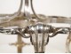 Vinegar cruet-door service crystal and silver Louis XV 19th Odiot