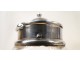 Vinegar cruet-door service crystal and silver Louis XV 19th Odiot