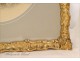 Pair of wooden frames gilded stucco Napoleon III 19th