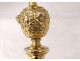 Silver chalice vermeil cherubs Apt silversmith Claude Bontemps 421gr XVII