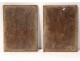 Pair of Haute Epoque carved wood panels head of acanthus cherubs 17th century