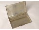 Mauboussin Paris 20th century solid silver cigarette case