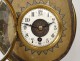 Lyre pendulum suspended zither pendulum Vernis Martin metal clock twentieth
