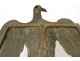 Large lectern eagle brass wood column medallions music 17th century chapel