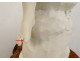 Large Carrara marble sculpture cherub Love butterfly Pugi Italy XIXth