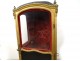 Louis XV sedan chair blackened gilded wood velvet Genoa XVIIIth century