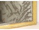 Louis XVI mirror ice gilded wood frame frieze oves mirror 8th century