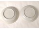 Pair porcelain cups China Compagnie Indes eighteenth flower blazon