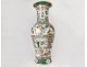 Large Chinese porcelain baluster vase with mandarin characters 92cm early twentieth