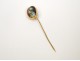 Hairpin gold tie and Limoges enamels Bardonnaud