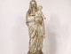 Virgin of Marseille Santibelli terracotta Child Jesus late 19th century