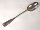 Ragout spoon with silver coat of arms Fermiers Généraux Paris Cheret XVIIIth