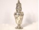 Solid silver sprinkler Minerva goldsmith Jules Monney flowers 139gr nineteenth