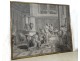 Large grisaille wallpaper Psyche nymphs Joseph Dufour 225x190cm XIXth