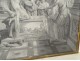 Large grisaille wallpaper Psyche nymphs Joseph Dufour 225x190cm XIXth